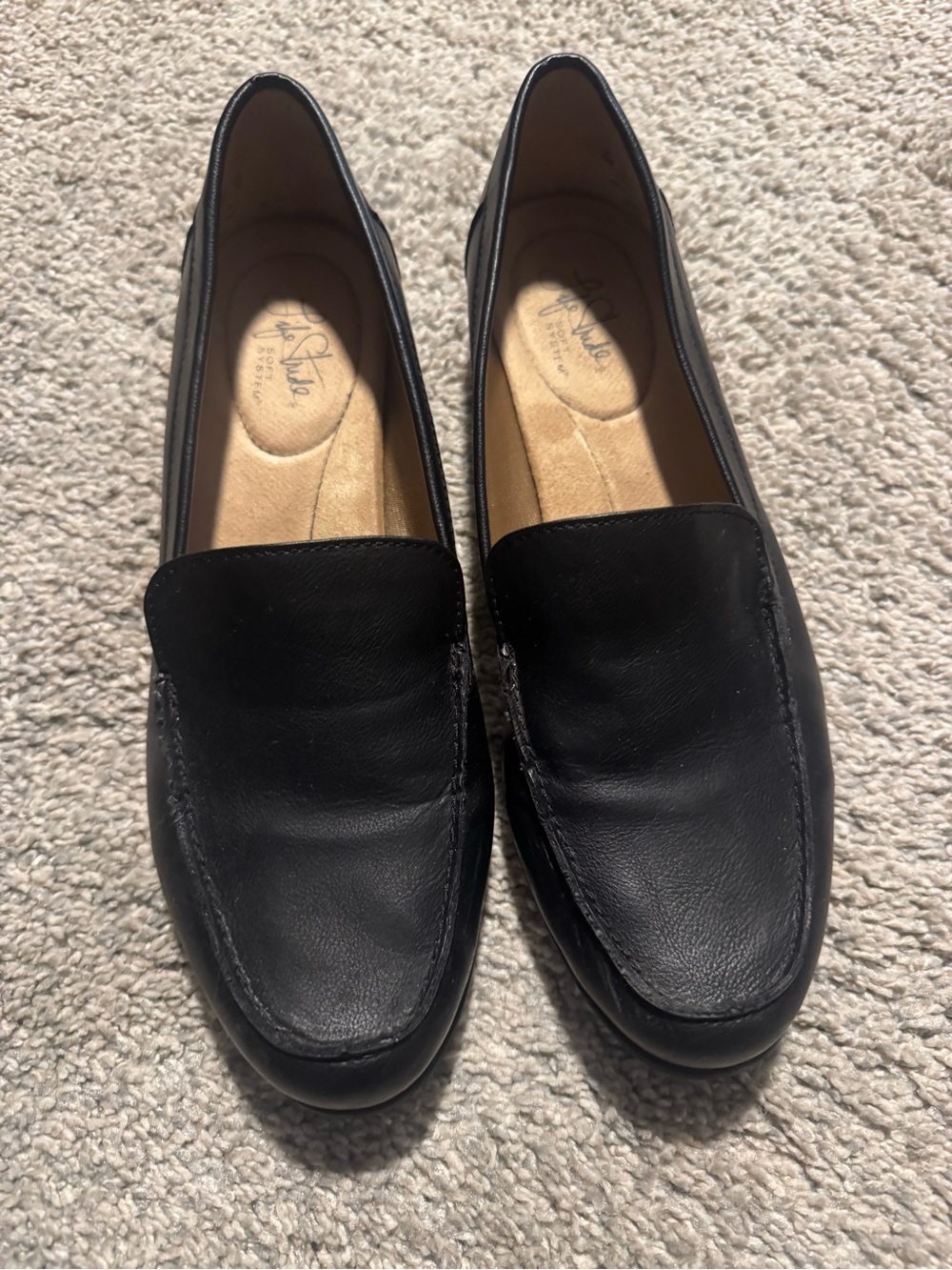 Women’s Life Stride Black Slip-On Loafers